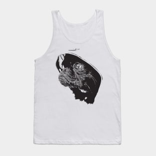 Black dog face chihuahua Tank Top